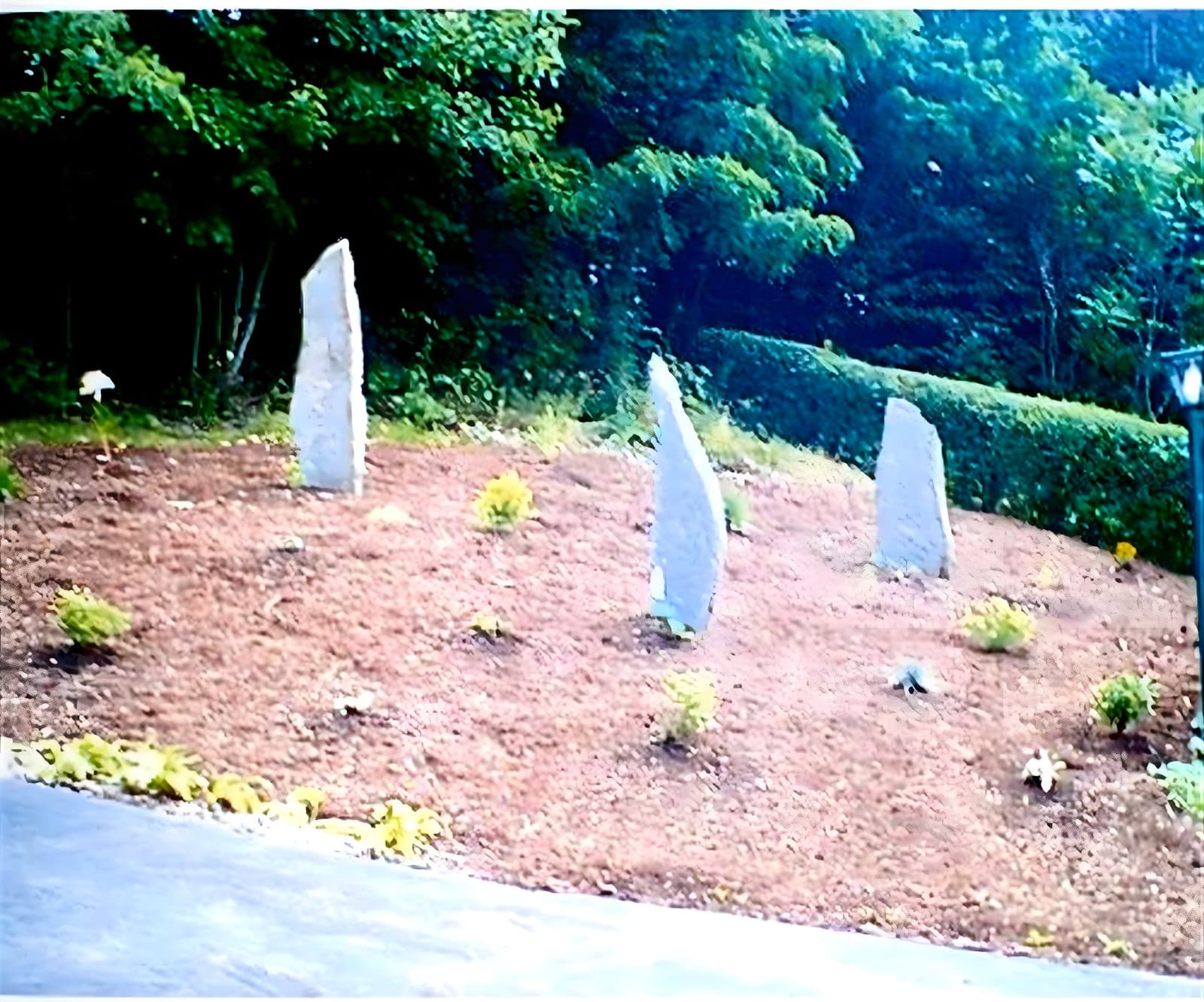 Stone entrance at Orange Hill