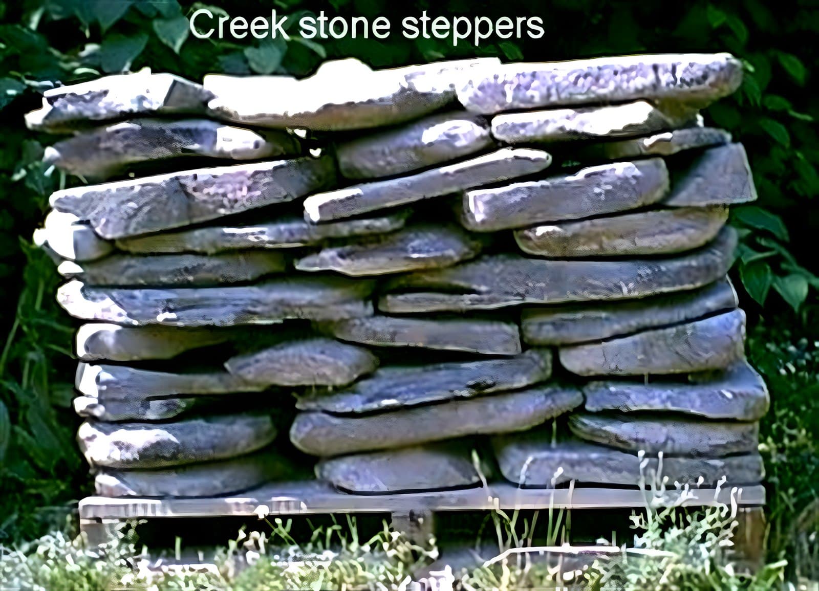 Natural stone steppers