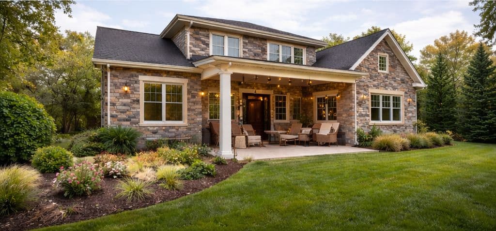 Pennsylvania field stone 1 to 6 inch all-in-wall